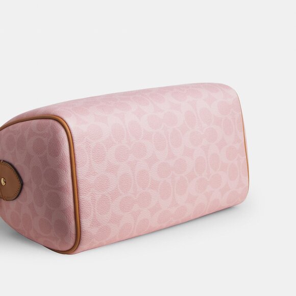 Rowan Satchel Bag In Signature Canvas With Charms - Picture 3 of 3